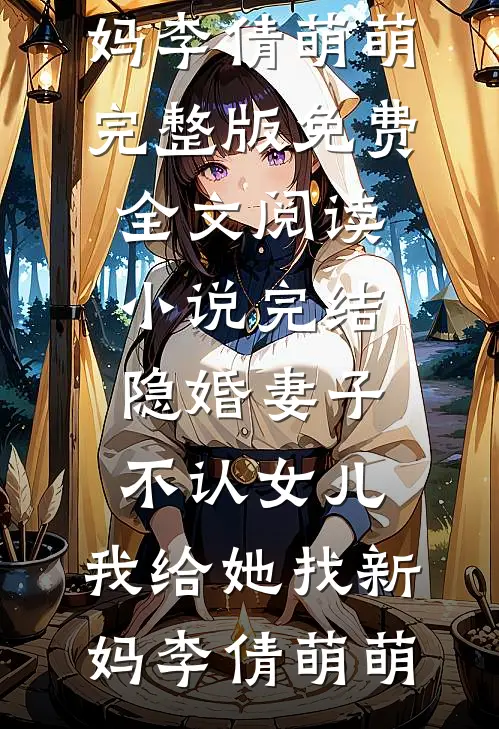 隐婚妻子不认女儿，我给她找新妈李倩萌萌完整版免费全文阅读_小说完结隐婚妻子不认女儿，我给她找新妈李倩萌萌