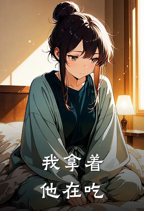我拿着他在吃