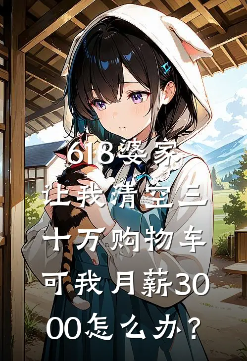 618婆家让我清空三十万购物车，可我月薪3000怎么办？