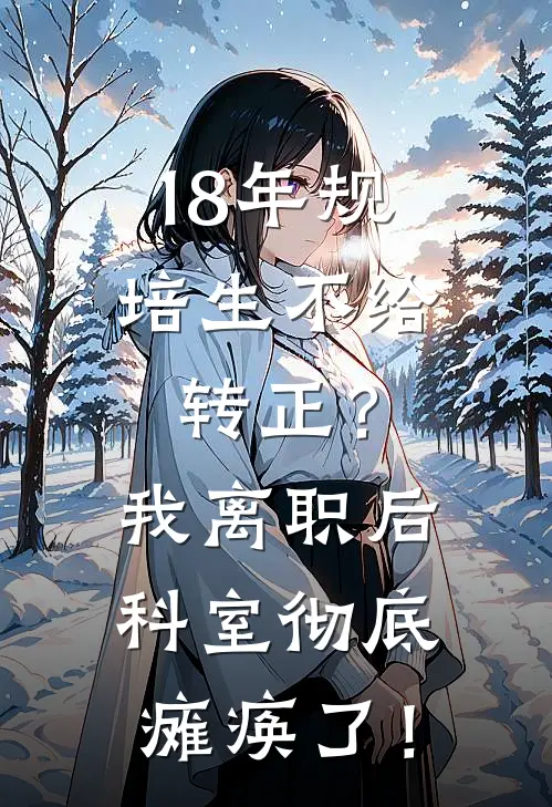 18年规培生不给转正？我离职后，科室彻底瘫痪了！