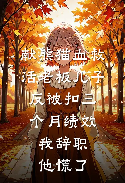献熊猫血救活老板儿子反被扣三个月绩效，我辞职他慌了