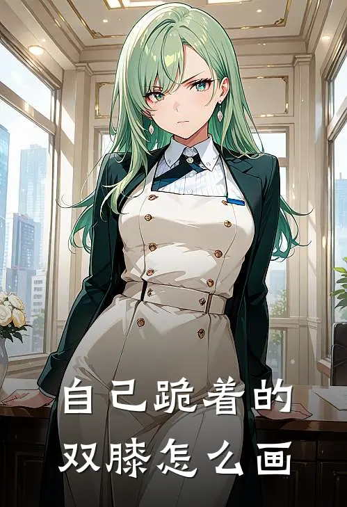 自己跪着的双膝怎么画