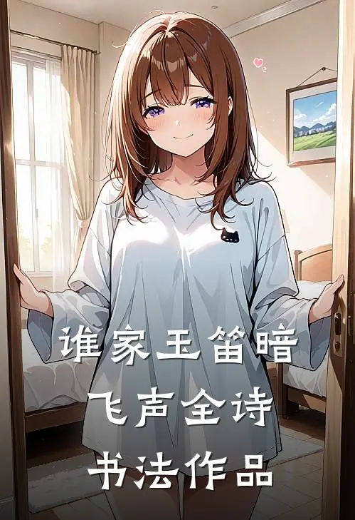 谁家玉笛暗飞声全诗书法作品