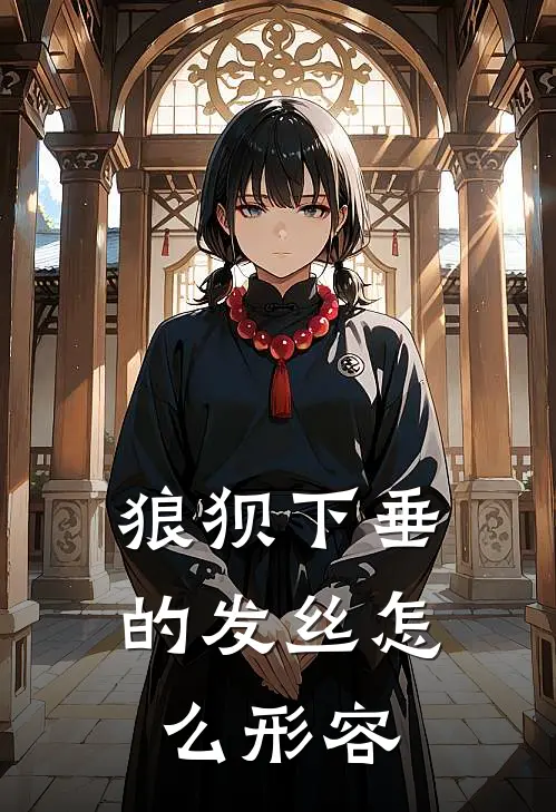 狼狈下垂的发丝怎么形容