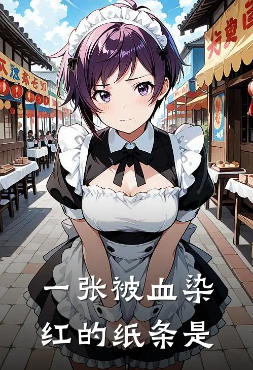 一张被血染红的纸条是