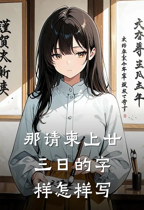 那请柬上廿三日的字样怎样写
