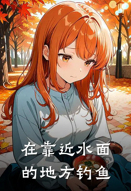 在靠近水面的地方钓鱼
