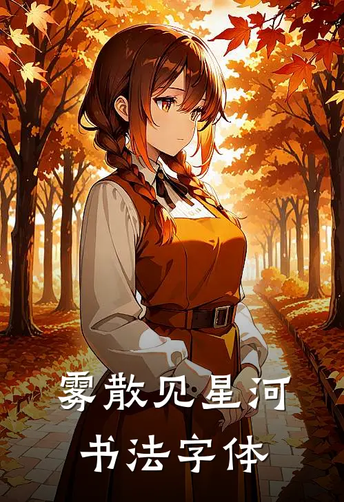 雾散见星河书法字体