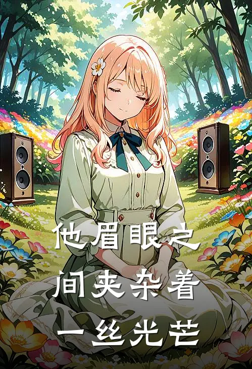 他眉眼之间夹杂着一丝光芒