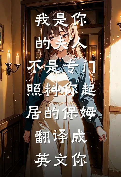 我是你的夫人,不是专门照料你起居的保姆,翻译成英文你