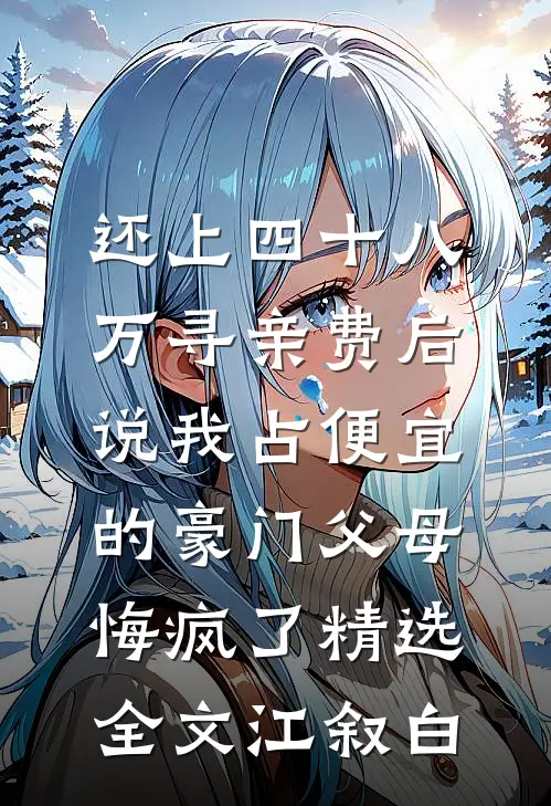 还上四十八万寻亲费后，说我占便宜的豪门父母悔疯了精选全文江叙白
