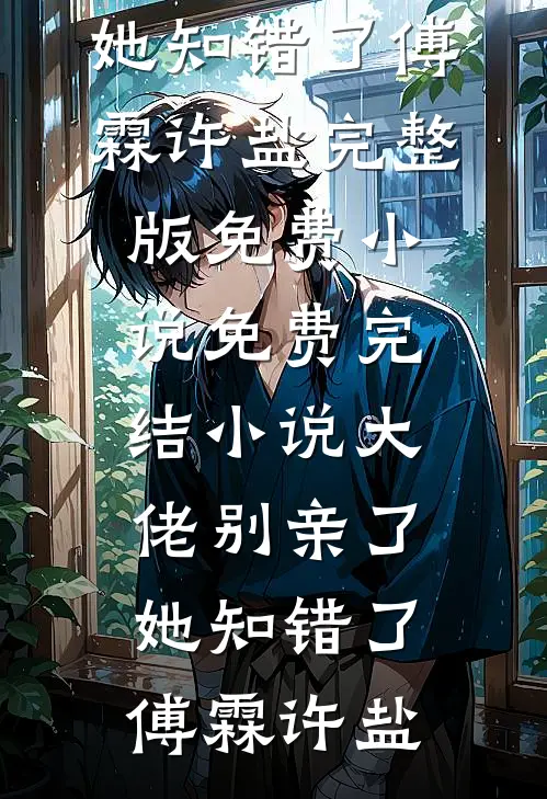 大佬别亲了，她知错了(傅霖许盐)完整版免费小说_免费完结小说大佬别亲了，她知错了(傅霖许盐)