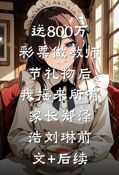 送800万彩票做教师节礼物后，我摇来所有家长郑泽浩刘琳前文+后续