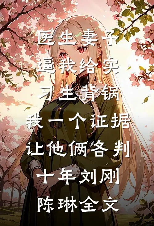 医生妻子逼我给实习生背锅，我一个证据让他俩各判十年刘刚陈琳全文