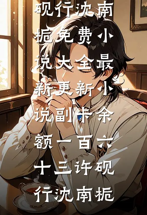 副卡余额一百六十三许砚行沈南栀免费小说大全_最新更新小说副卡余额一百六十三(许砚行沈南栀)