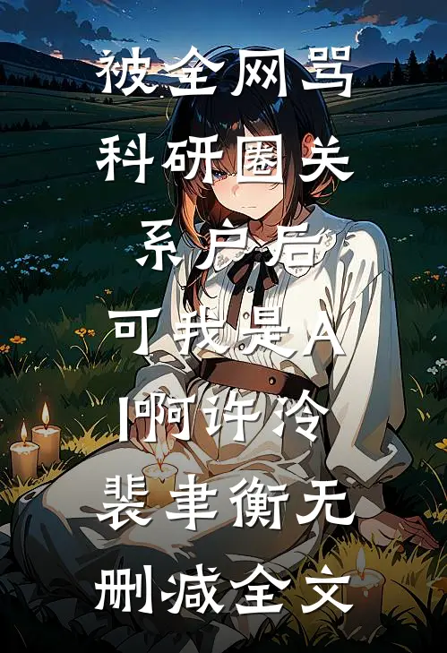 被全网骂科研圈关系户后，可我是AI啊许泠裴聿衡无删减全文