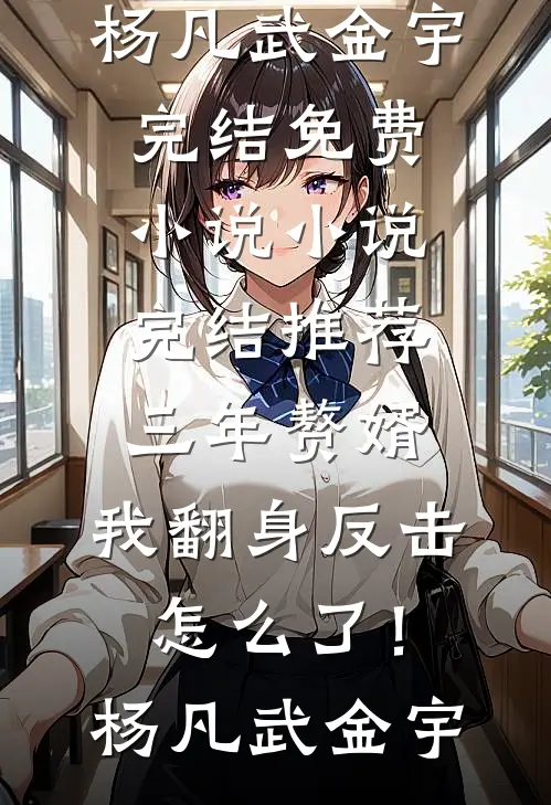 三年赘婿，我翻身反击怎么了！杨凡武金宇完结免费小说_小说完结推荐三年赘婿，我翻身反击怎么了！(杨凡武金宇)