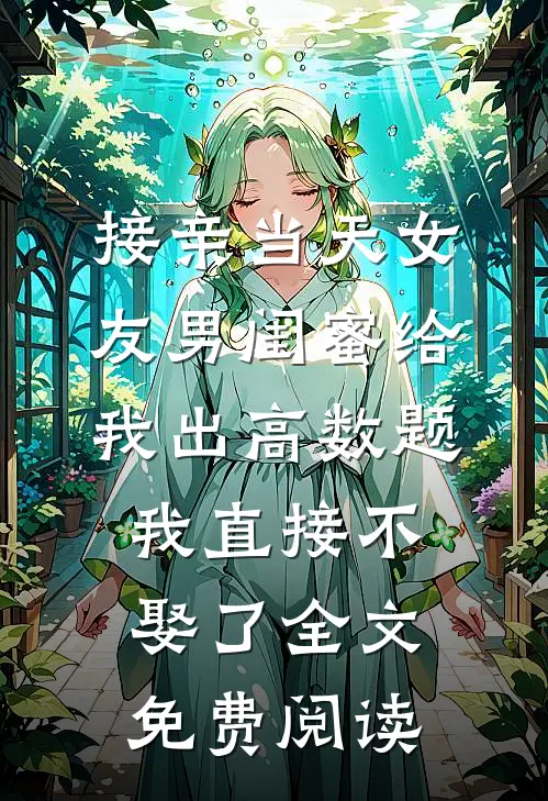 接亲当天女友男闺蜜给我出高数题，我直接不娶了全文免费阅读