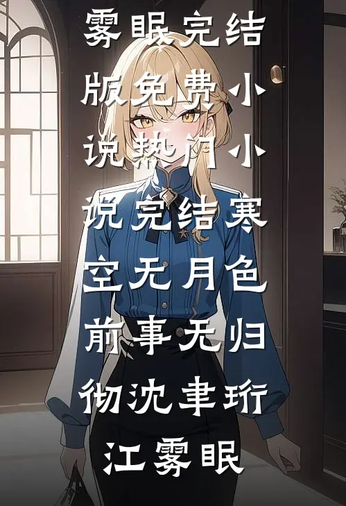寒空无月色，前事无归彻(沈聿珩江雾眠)完结版免费小说_热门小说完结寒空无月色，前事无归彻沈聿珩江雾眠
