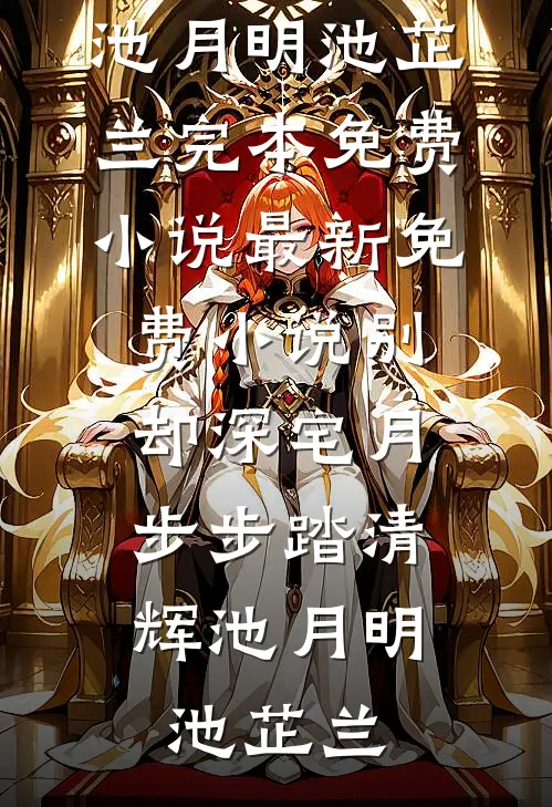 别却深宅月，步步踏清辉(池月明池芷兰)完本免费小说_最新免费小说别却深宅月，步步踏清辉(池月明池芷兰)