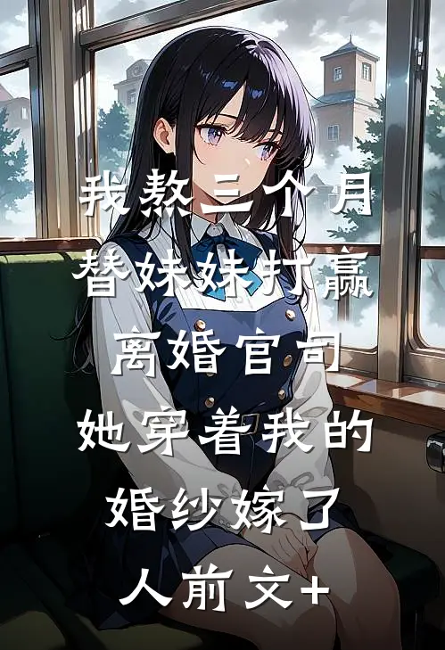 我熬三个月替妹妹打赢离婚官司，她穿着我的婚纱嫁了人前文+