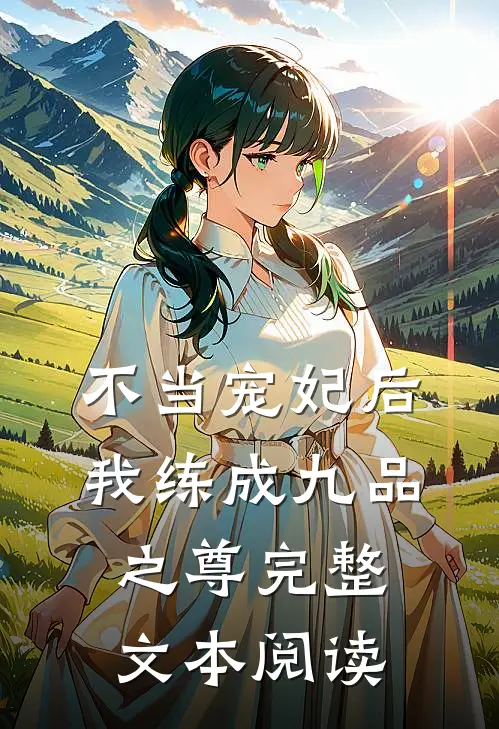 不当宠妃后,我练成九品之尊完整文本阅读