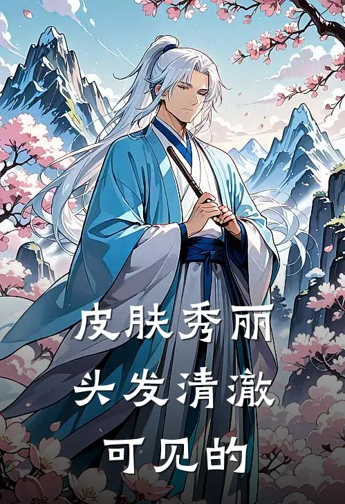 皮肤秀丽头发清澈可见的