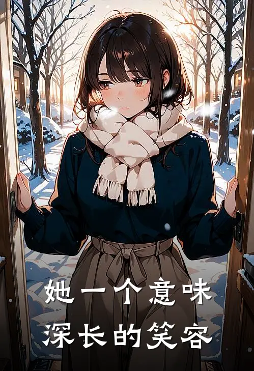 她一个意味深长的笑容是歌