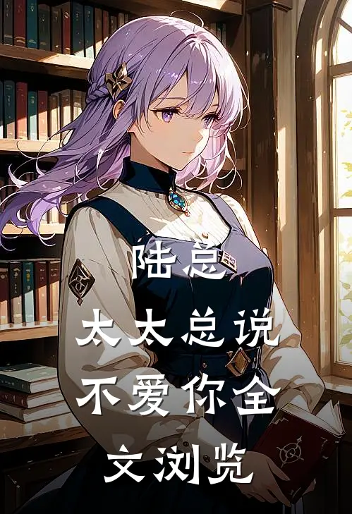 陆总,太太总说不爱你全文浏览免费阅读