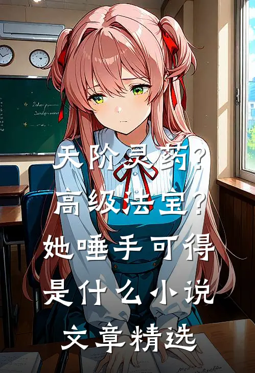 天阶灵药?高级法宝?她唾手可得是什么小说文章精选